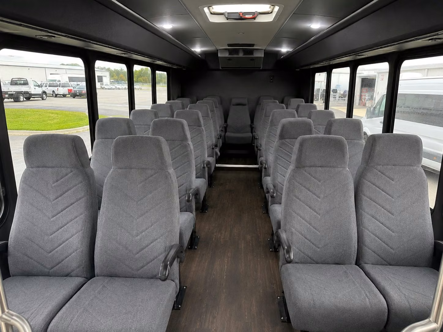 20 passenger minibus inside
