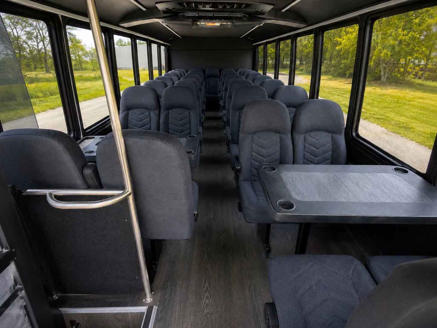 20 passenger minibus interior