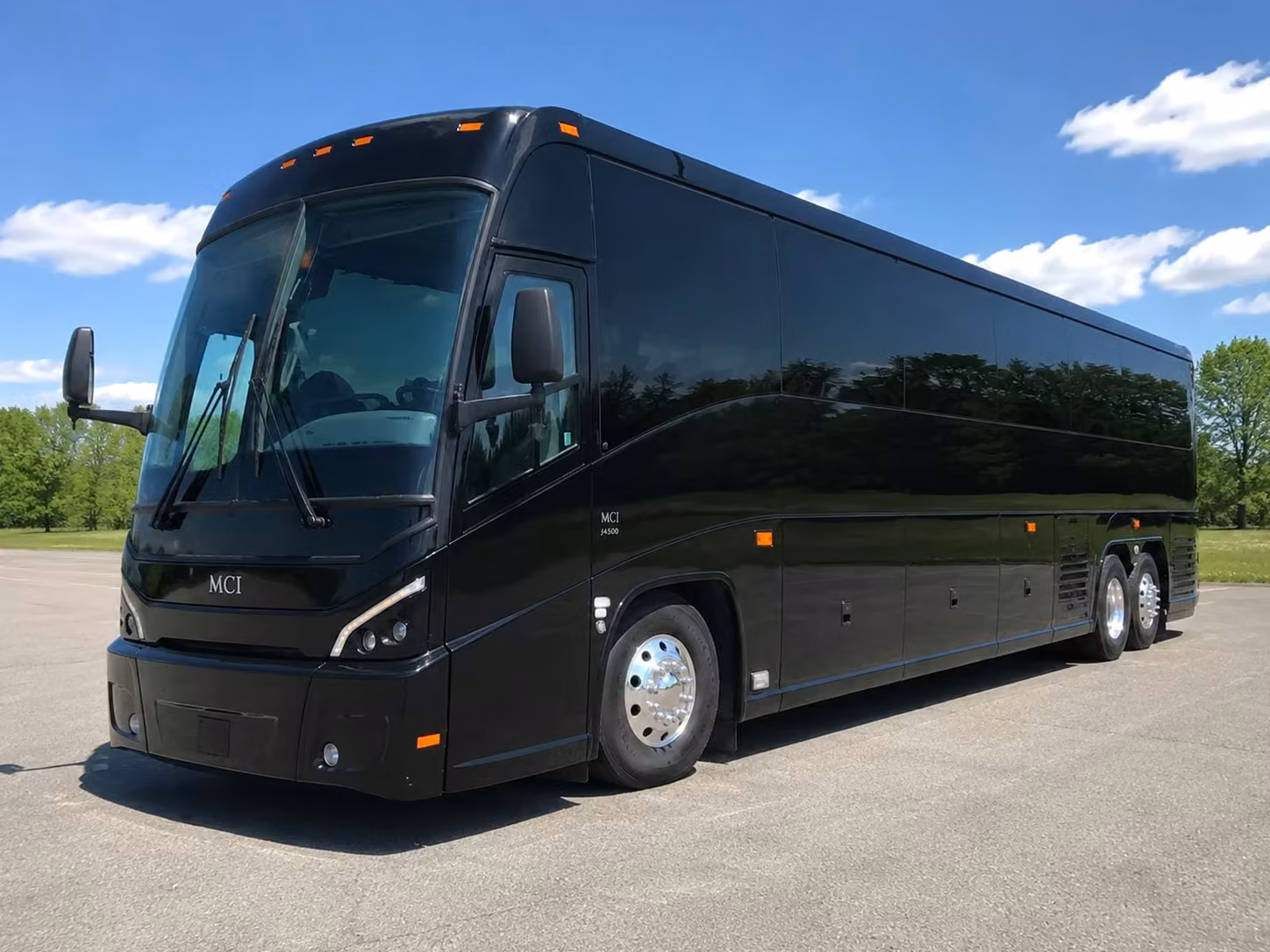 56 passenger charter bus
